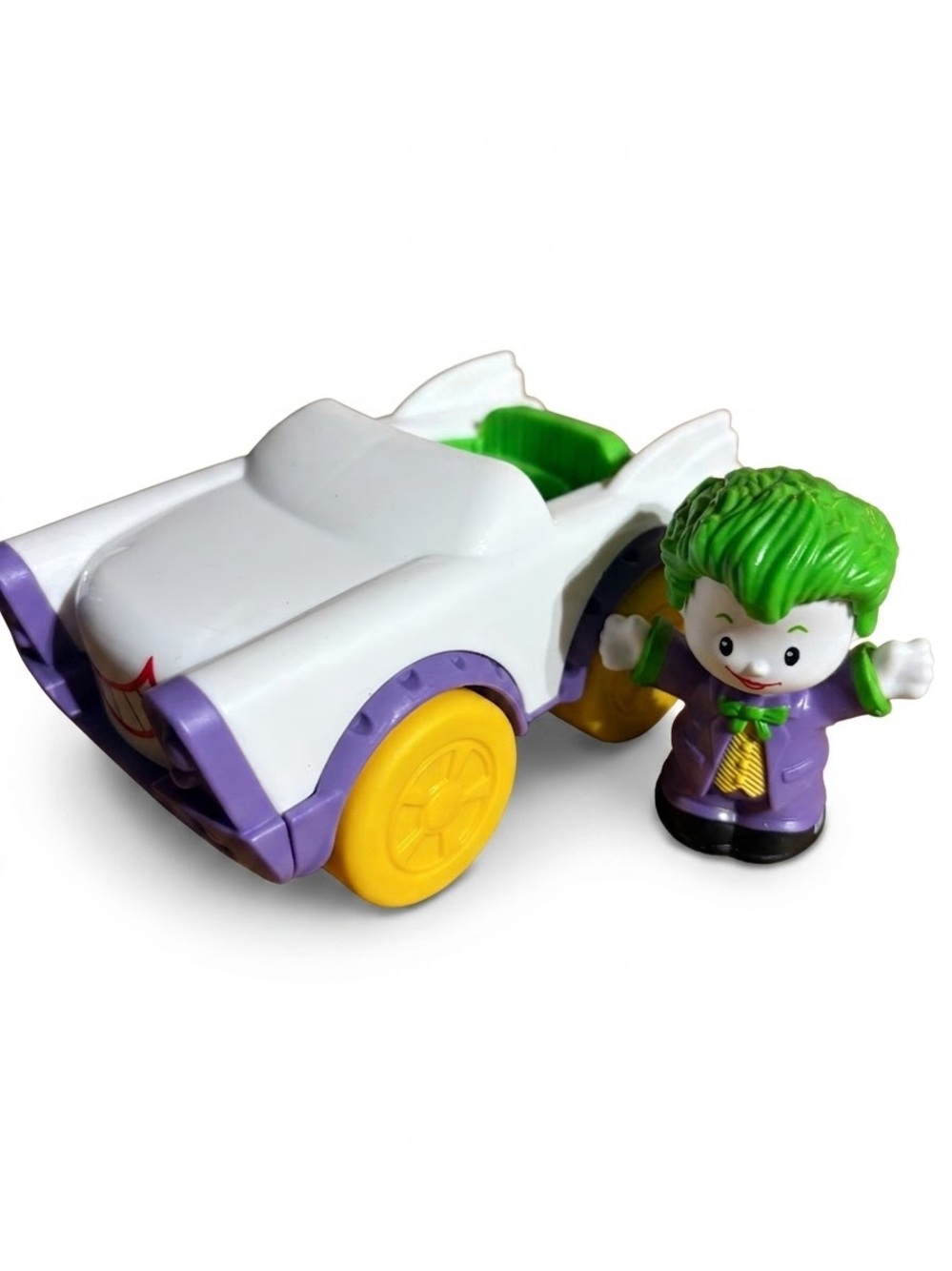 Fisher-Price Little People DC Comics The Joker & Jokermobile Vehicle Set